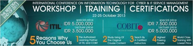 workshop ITIL&COBIT