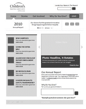 wireframe vs mockup for website