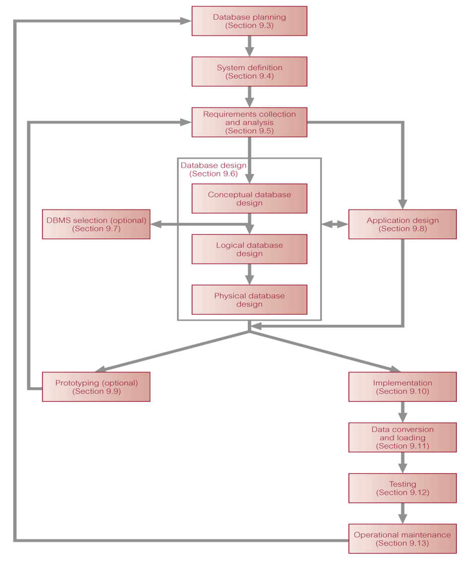 Stages Of Database Design Life Cycle Design Talk