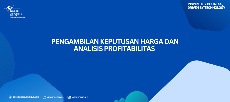 Pengambilan Keputusan Harga dan Analisis Profitabilitas 